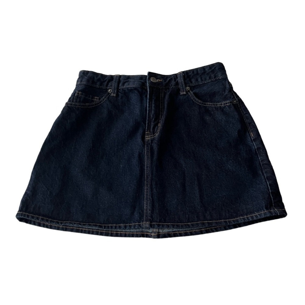 Old Navy High Denim Dark Wash Denim Mini Skirt